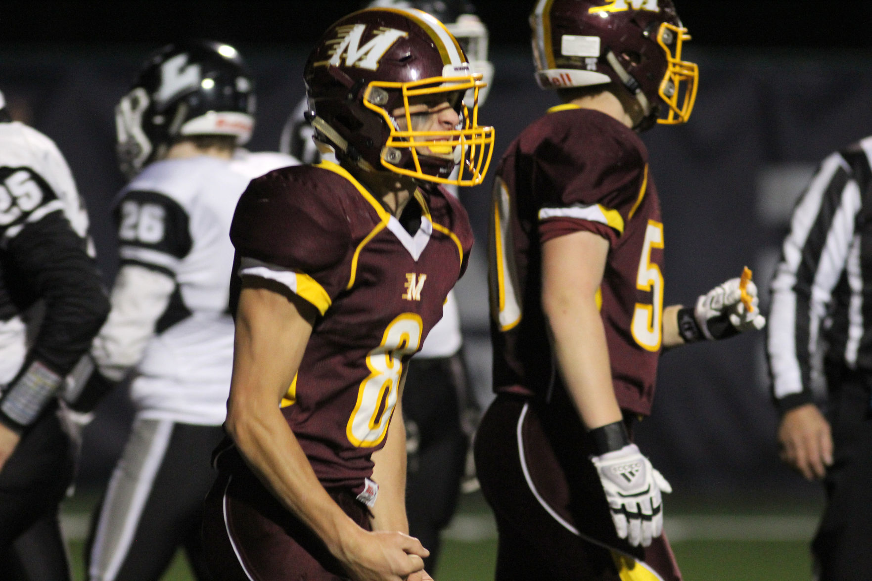 Lakeland at Menomonie football 10-25-19